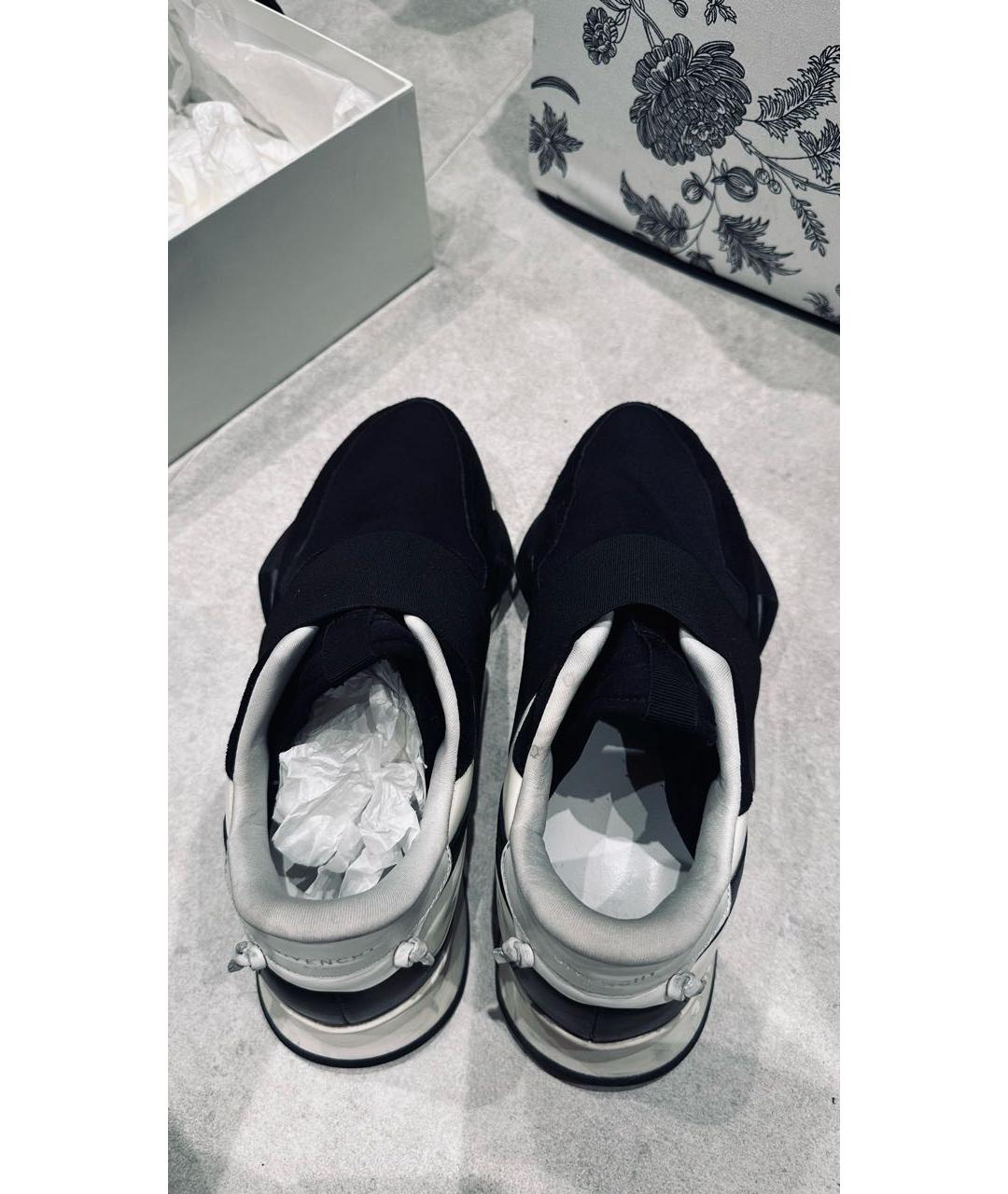 GIVENCHY Черные кроссовки, фото 3