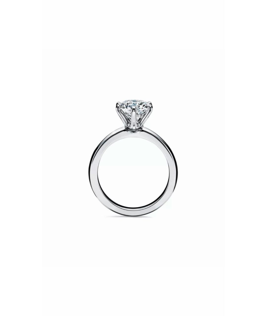 TIFFANY&CO Серебряное платиновое кольцо, фото 1