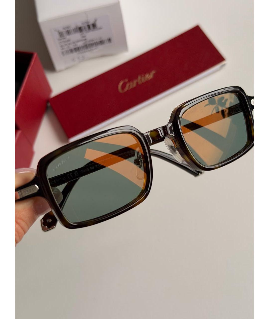 CARTIER Мульти пластиковые солнцезащитные очки, фото 3