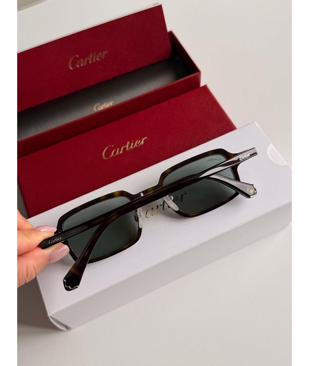 CARTIER Мульти пластиковые солнцезащитные очки, фото 5