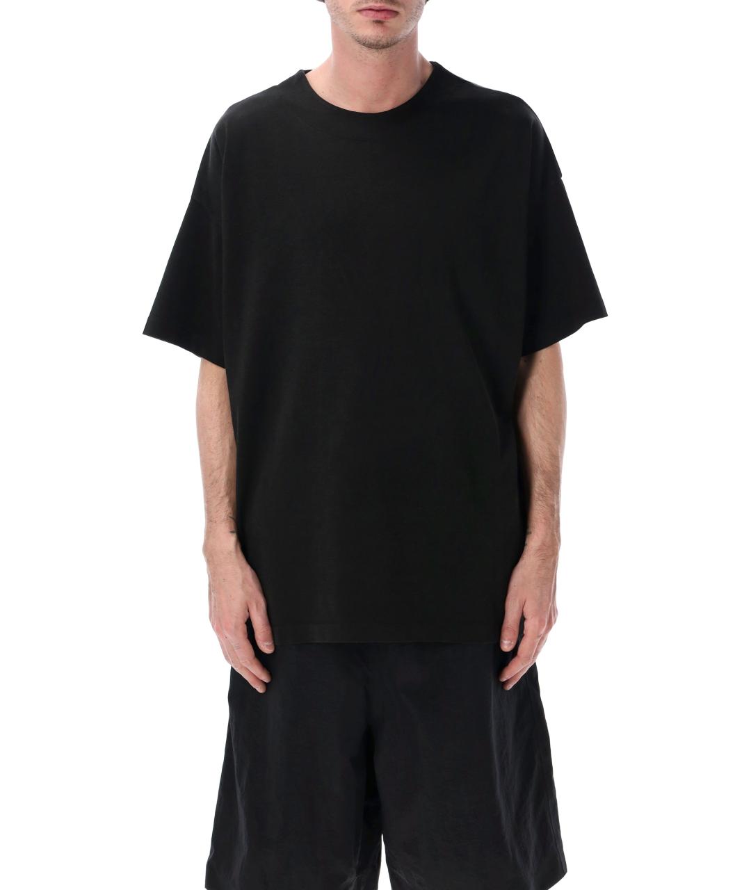 FEAR OF GOD Черная хлопковая футболка, фото 1