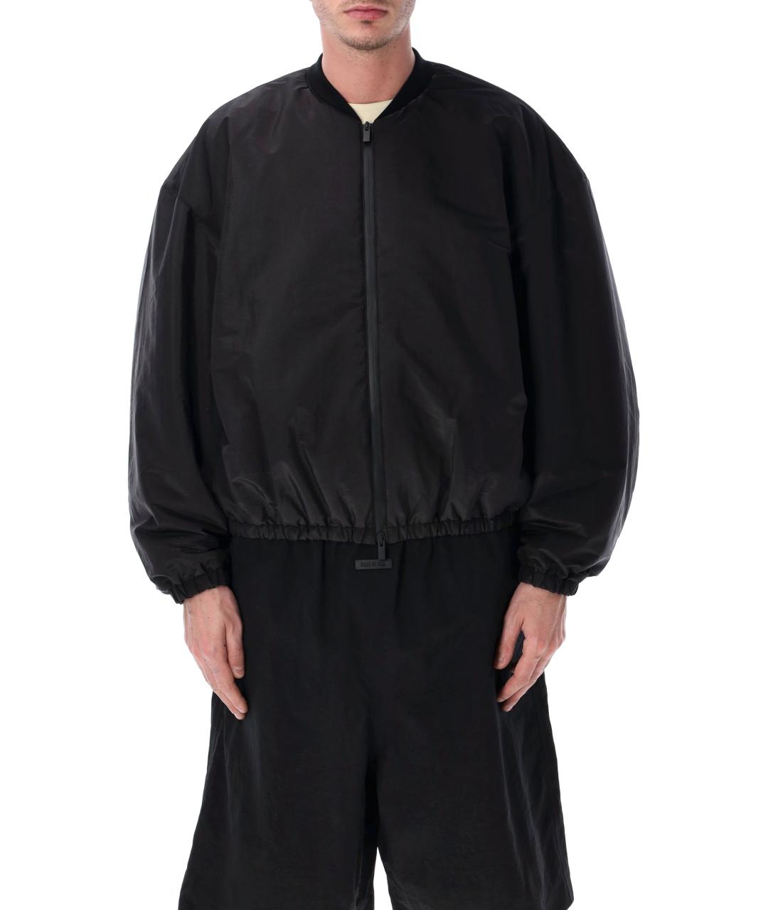 FEAR OF GOD Черная полиэстеровая куртка, фото 1