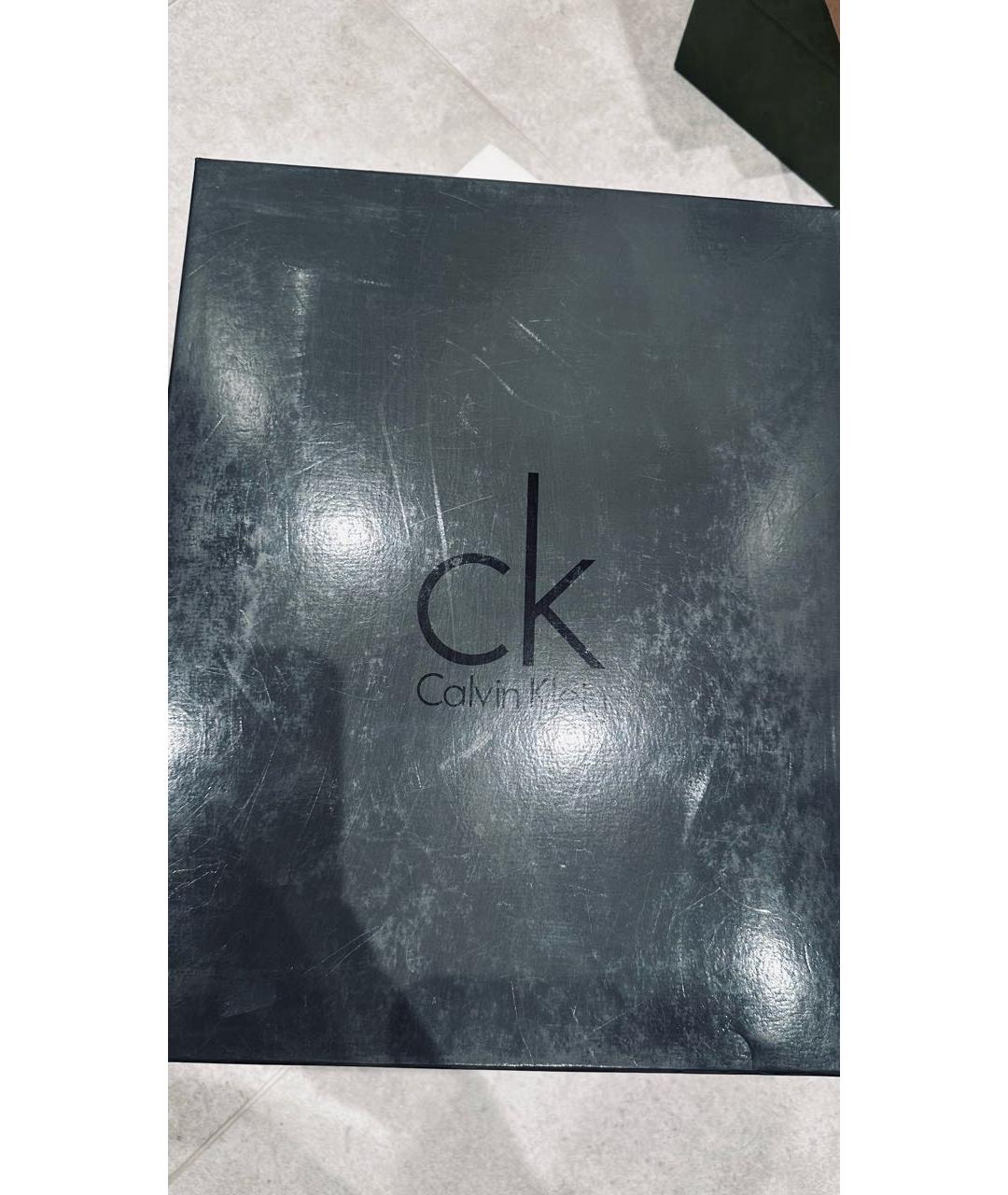 CALVIN KLEIN Черные резиновые сапоги, фото 6