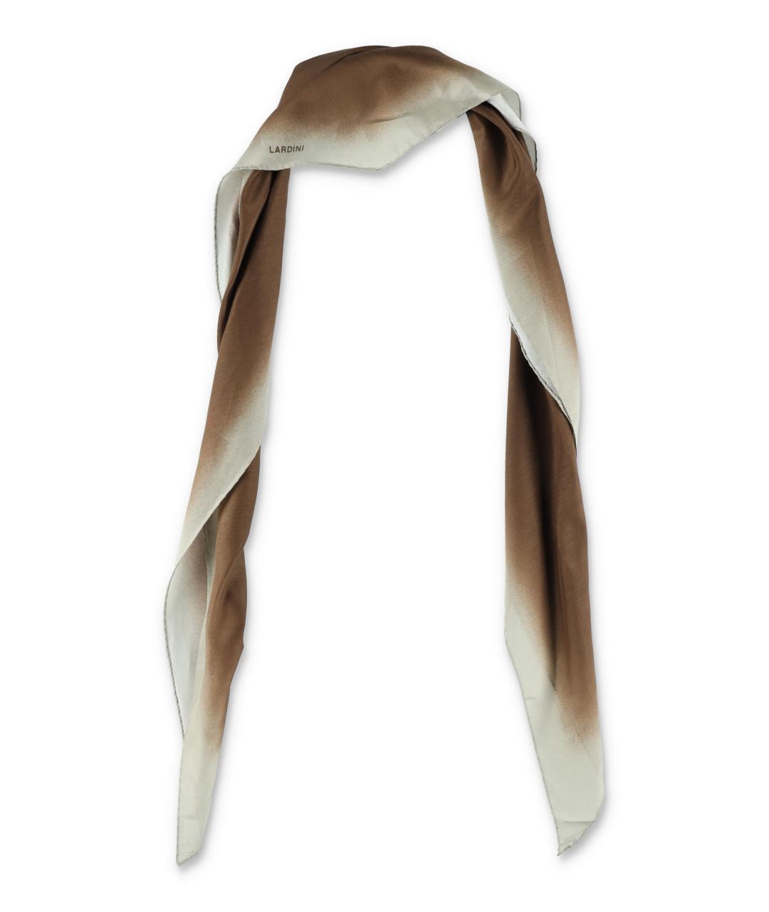LARDINI Мульти шелковый шарф, фото 1