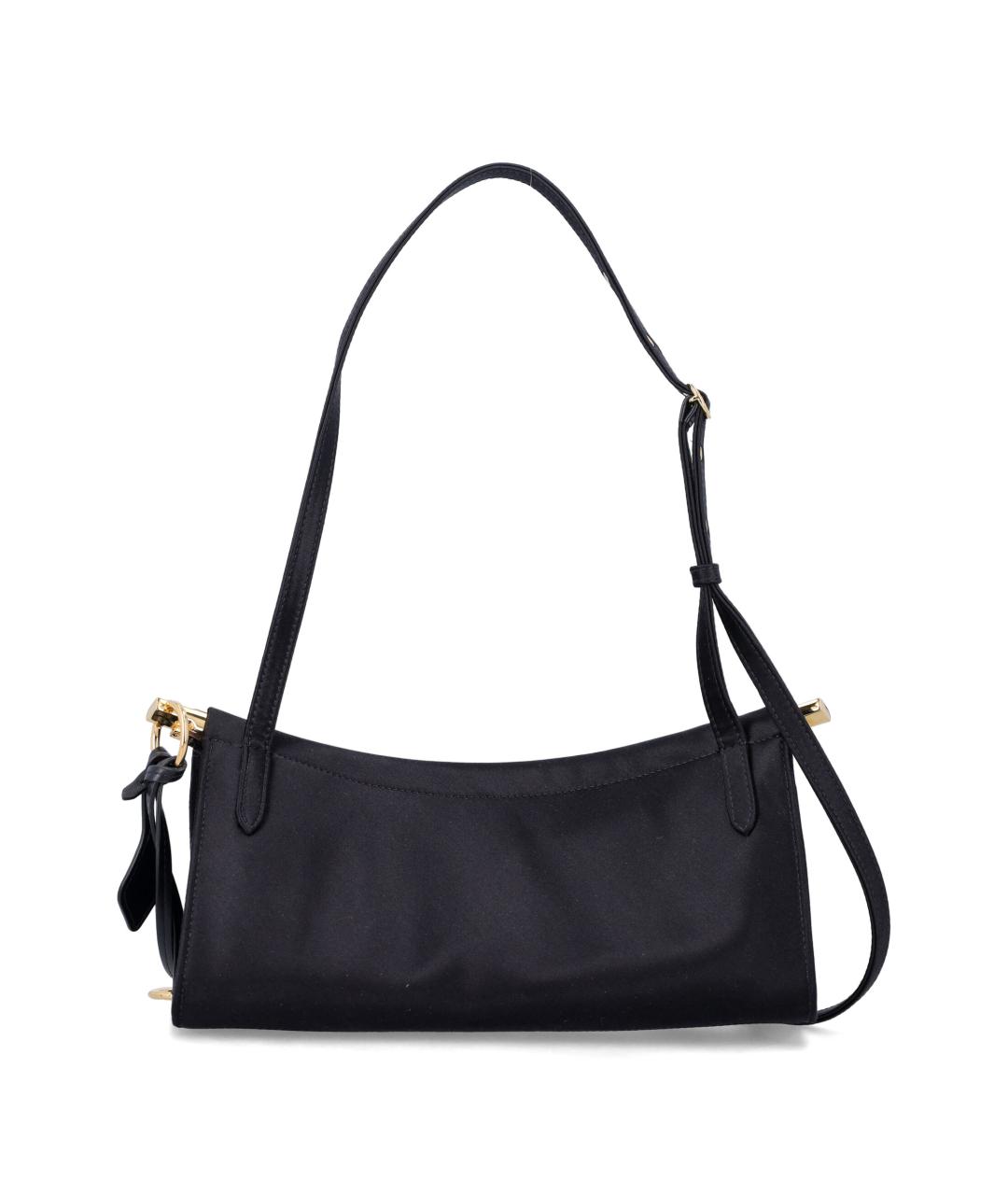 ALAIA Черная тканевая сумка через плечо, фото 3