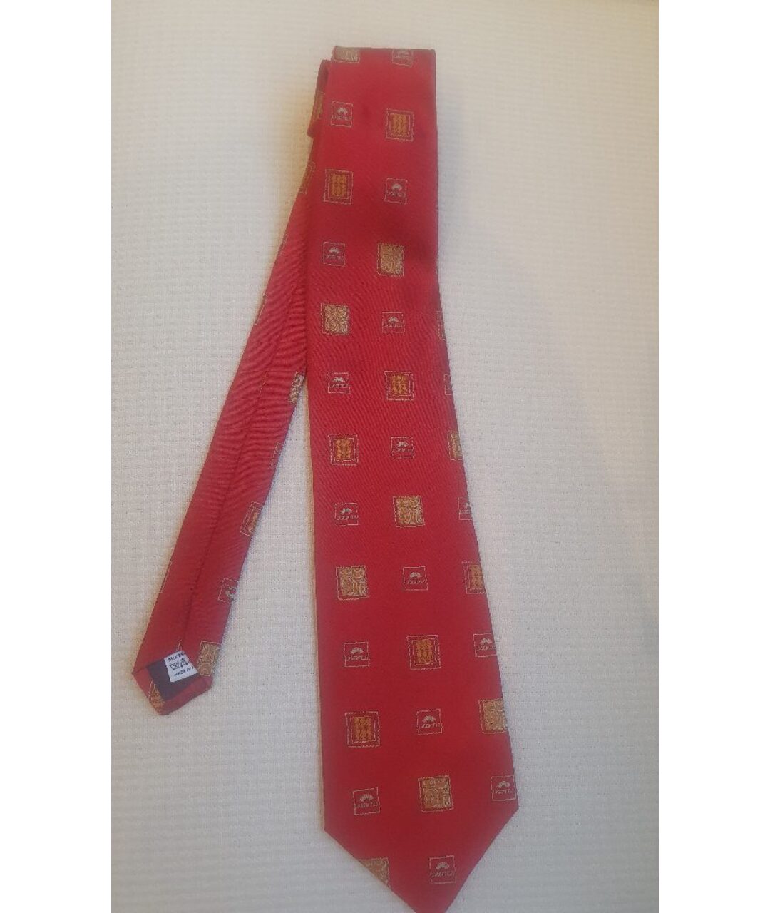 KARL LAGERFELD Мульти шелковый галстук, фото 5