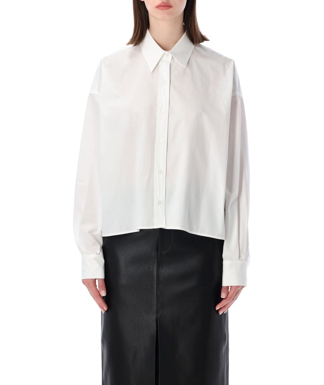 THE FRANKIE SHOP Белая хлопковая рубашка, фото 1