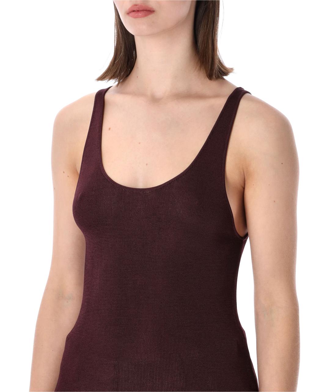 THE FRANKIE SHOP Фиолетовая майка, фото 3