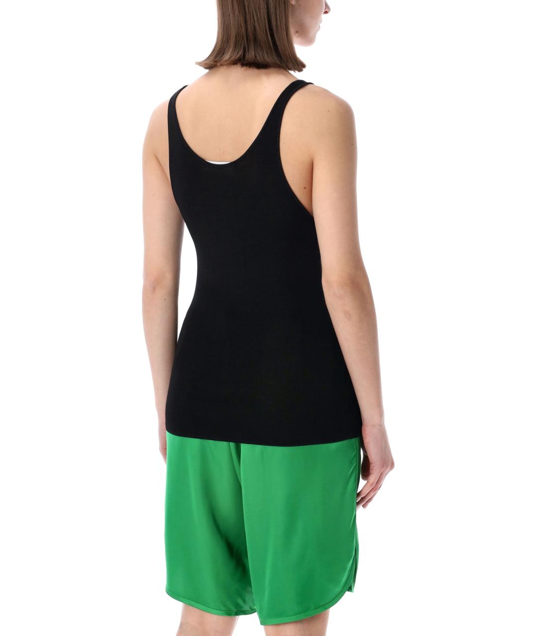 THE FRANKIE SHOP Черная майка, фото 2