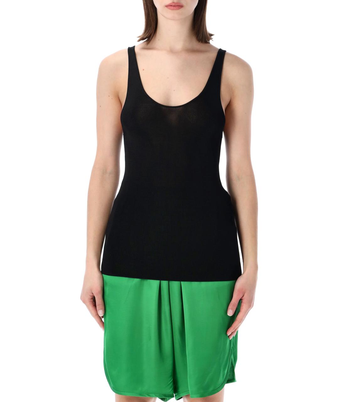 THE FRANKIE SHOP Черная майка, фото 1