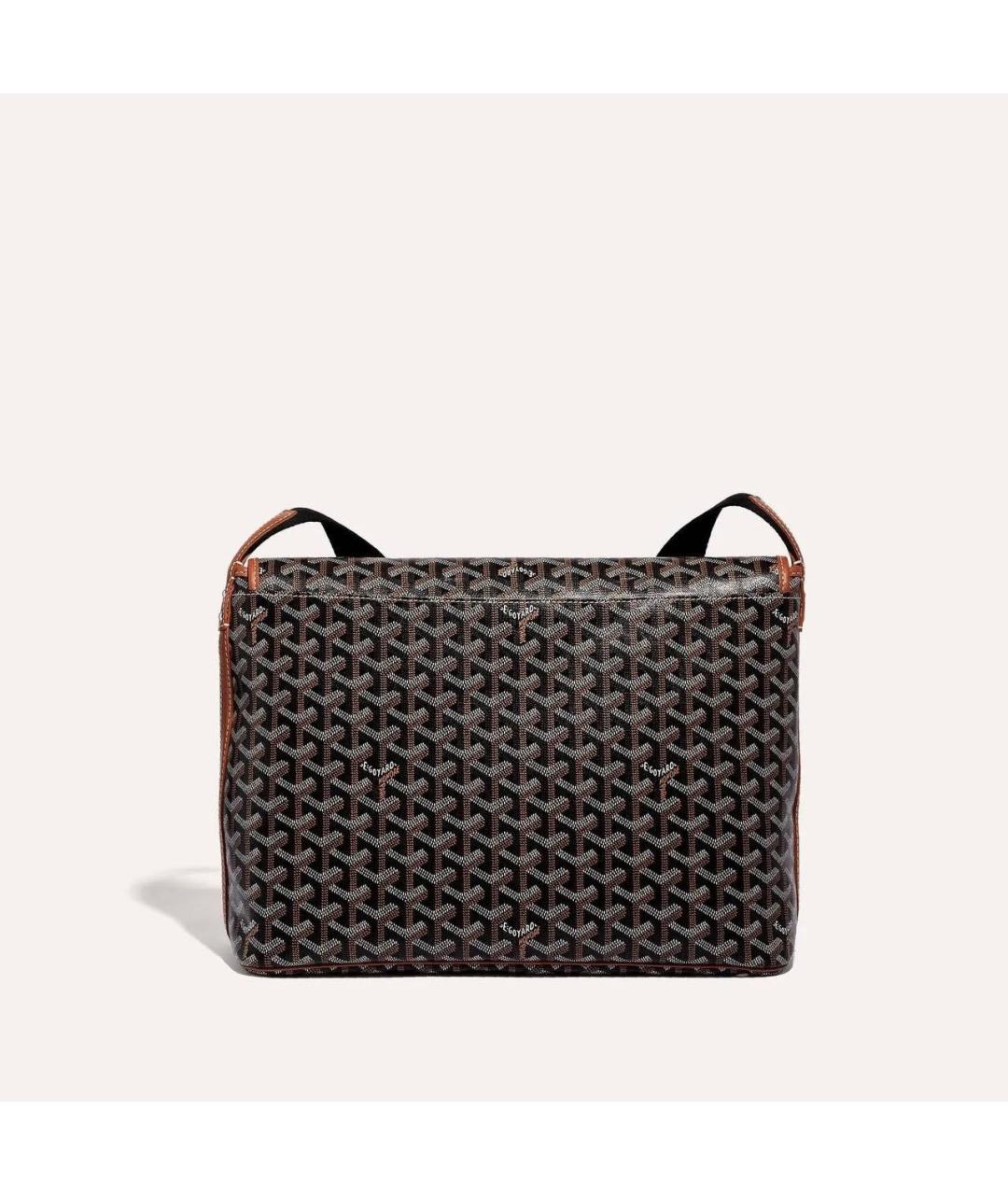 GOYARD Коричневая сумка на плечо, фото 3