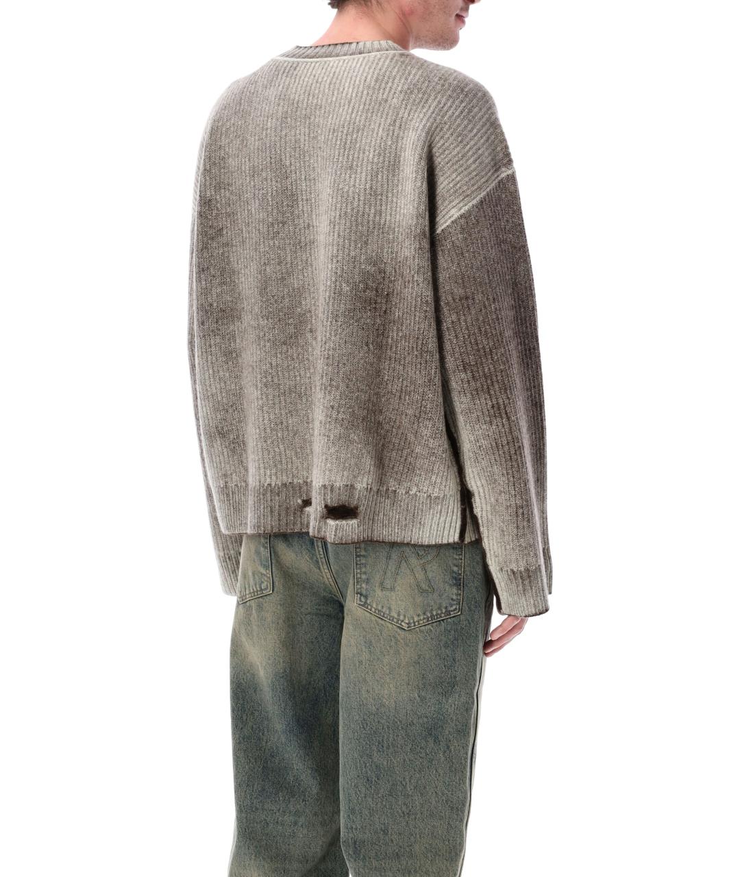 REPRESENT Коричневый шерстяной джемпер / свитер, фото 2