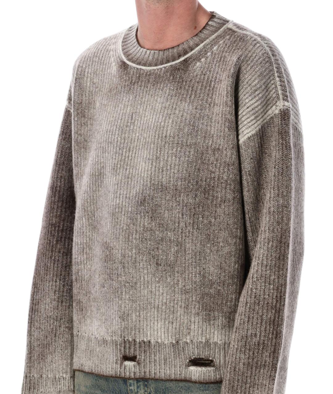 REPRESENT Коричневый шерстяной джемпер / свитер, фото 3