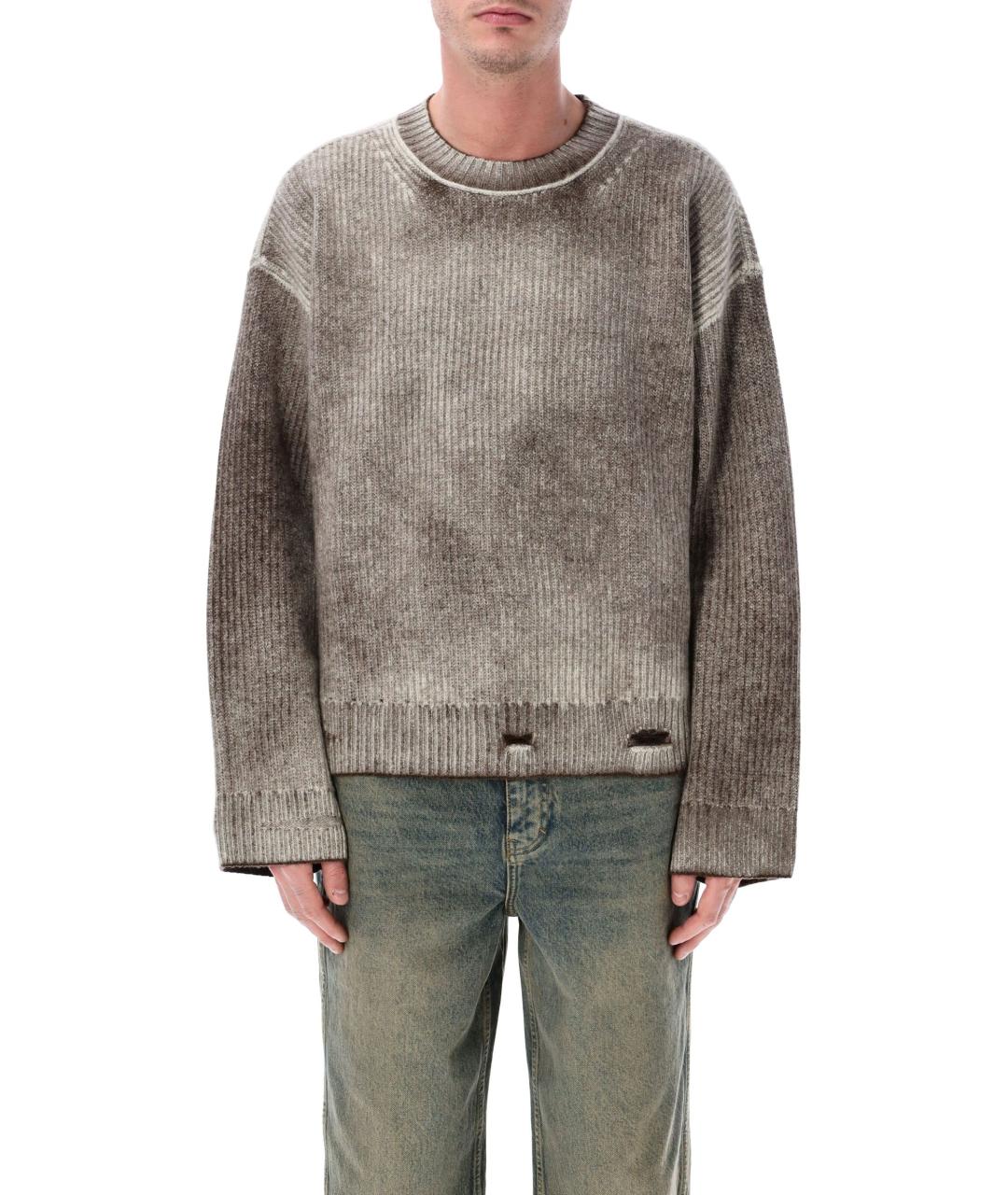 REPRESENT Коричневый шерстяной джемпер / свитер, фото 1