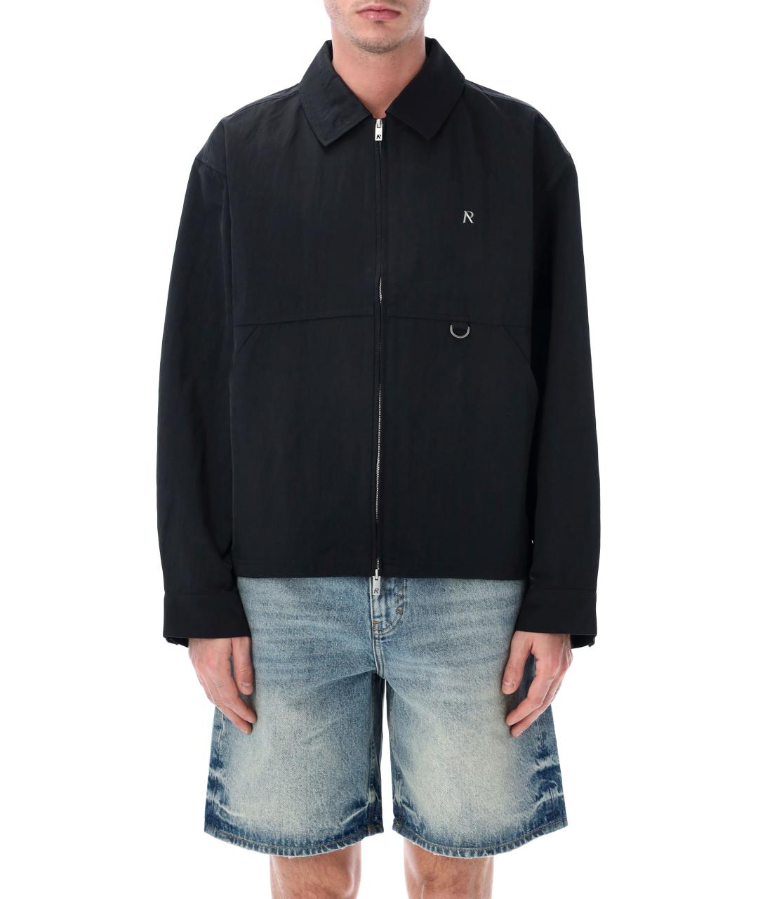 REPRESENT Черная полиамидовая куртка, фото 1