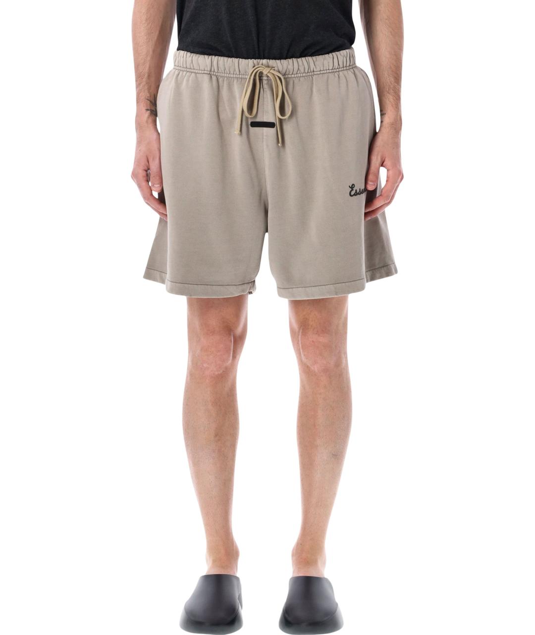FEAR OF GOD ESSENTIALS Серые хлопковые шорты, фото 1