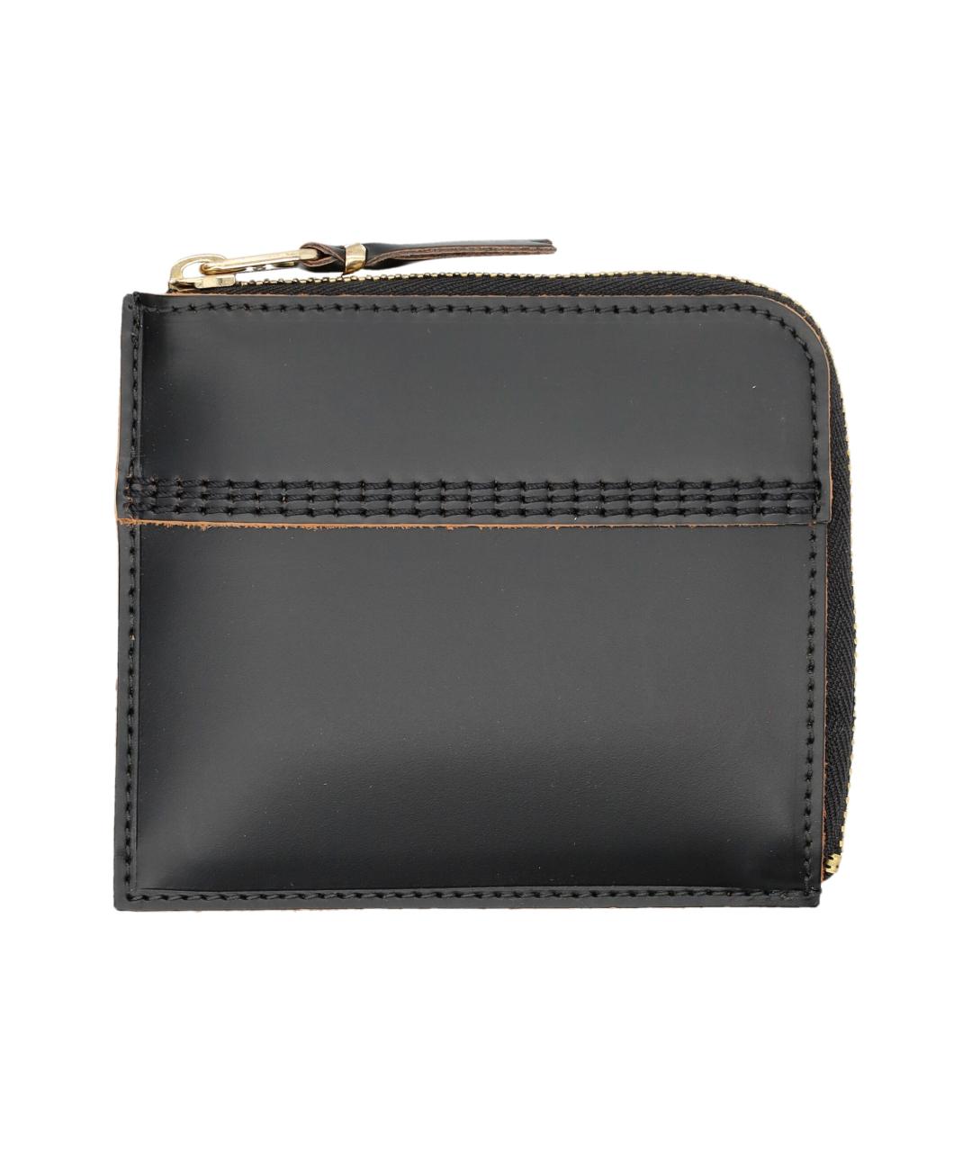 COMME DES GARÇONS WALLET Черный кожаный кошелек, фото 1