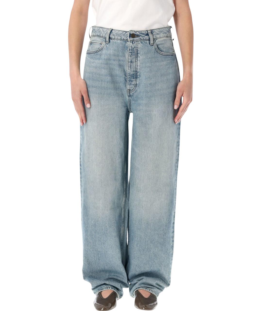 FEAR OF GOD ESSENTIALS Голубые хлопковые прямые джинсы, фото 1