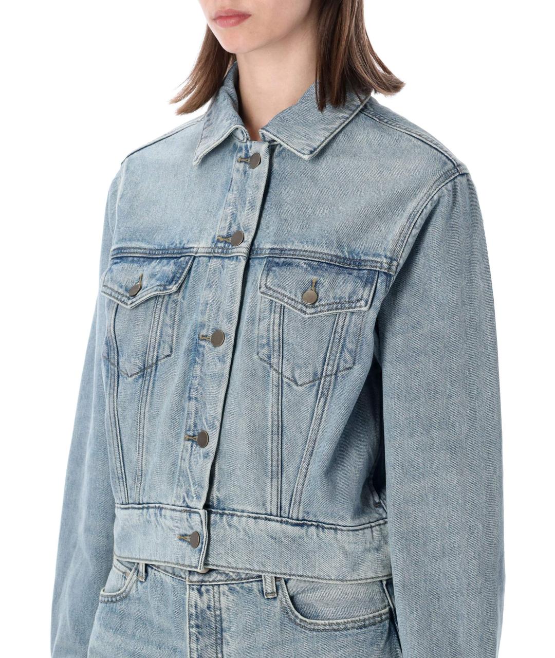 FEAR OF GOD ESSENTIALS Синяя деним куртка, фото 3