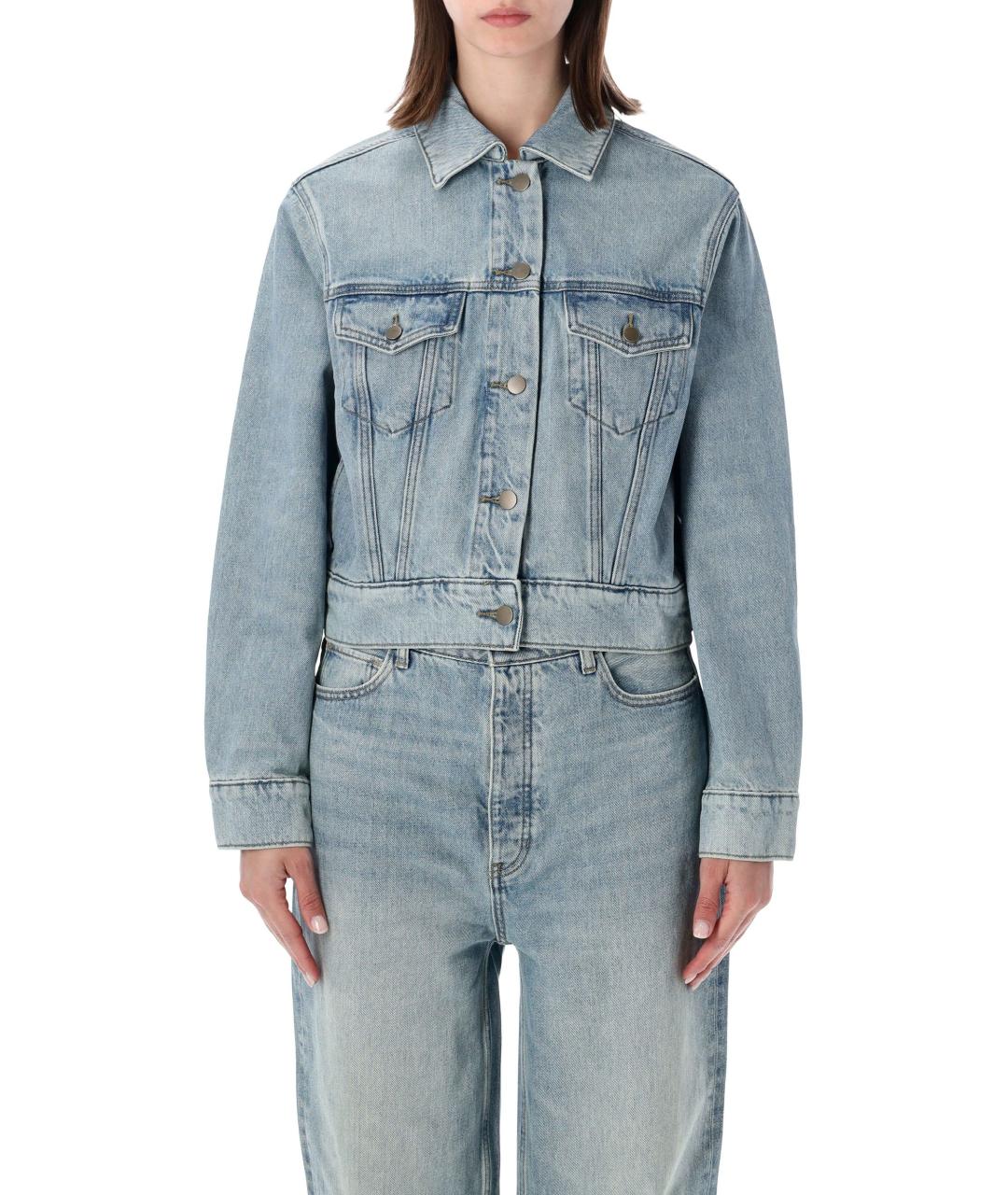 FEAR OF GOD ESSENTIALS Синяя деним куртка, фото 1