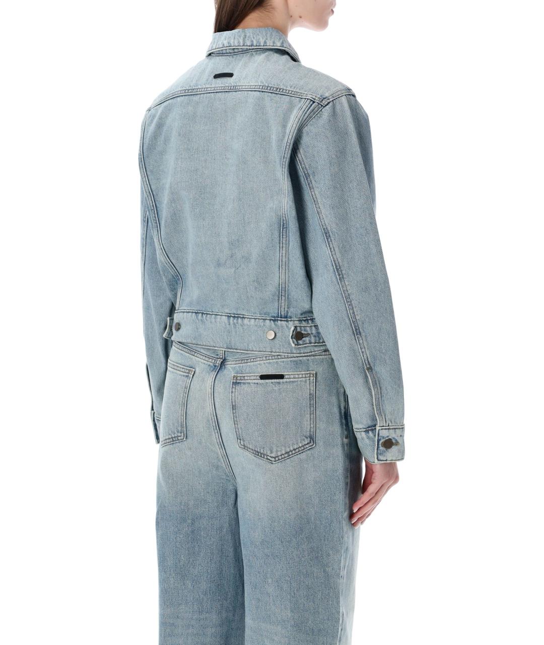 FEAR OF GOD ESSENTIALS Синяя деним куртка, фото 2