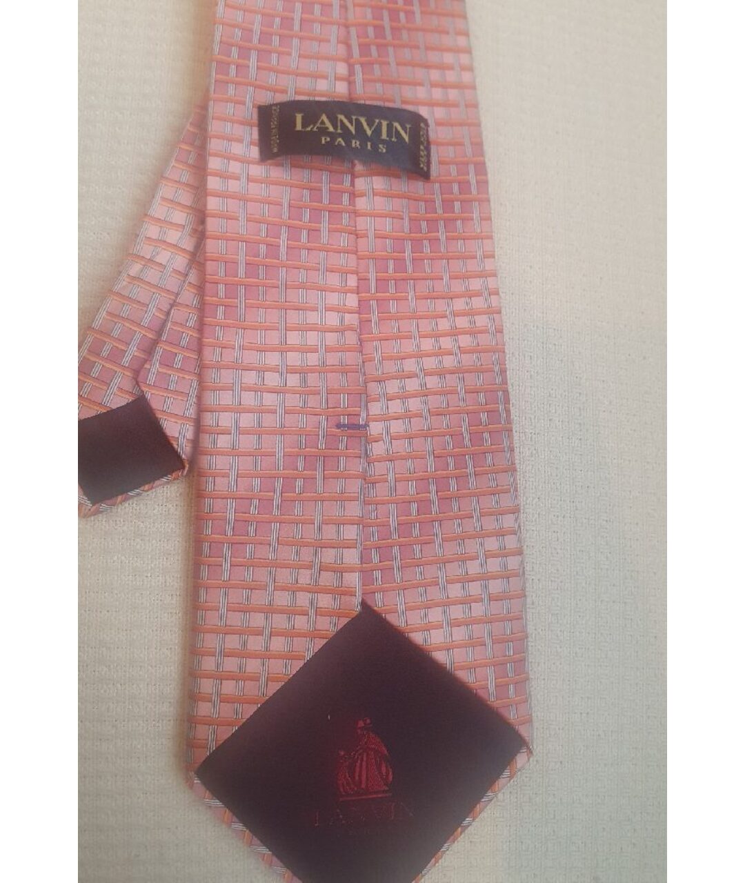 LANVIN Мульти шелковый галстук, фото 3