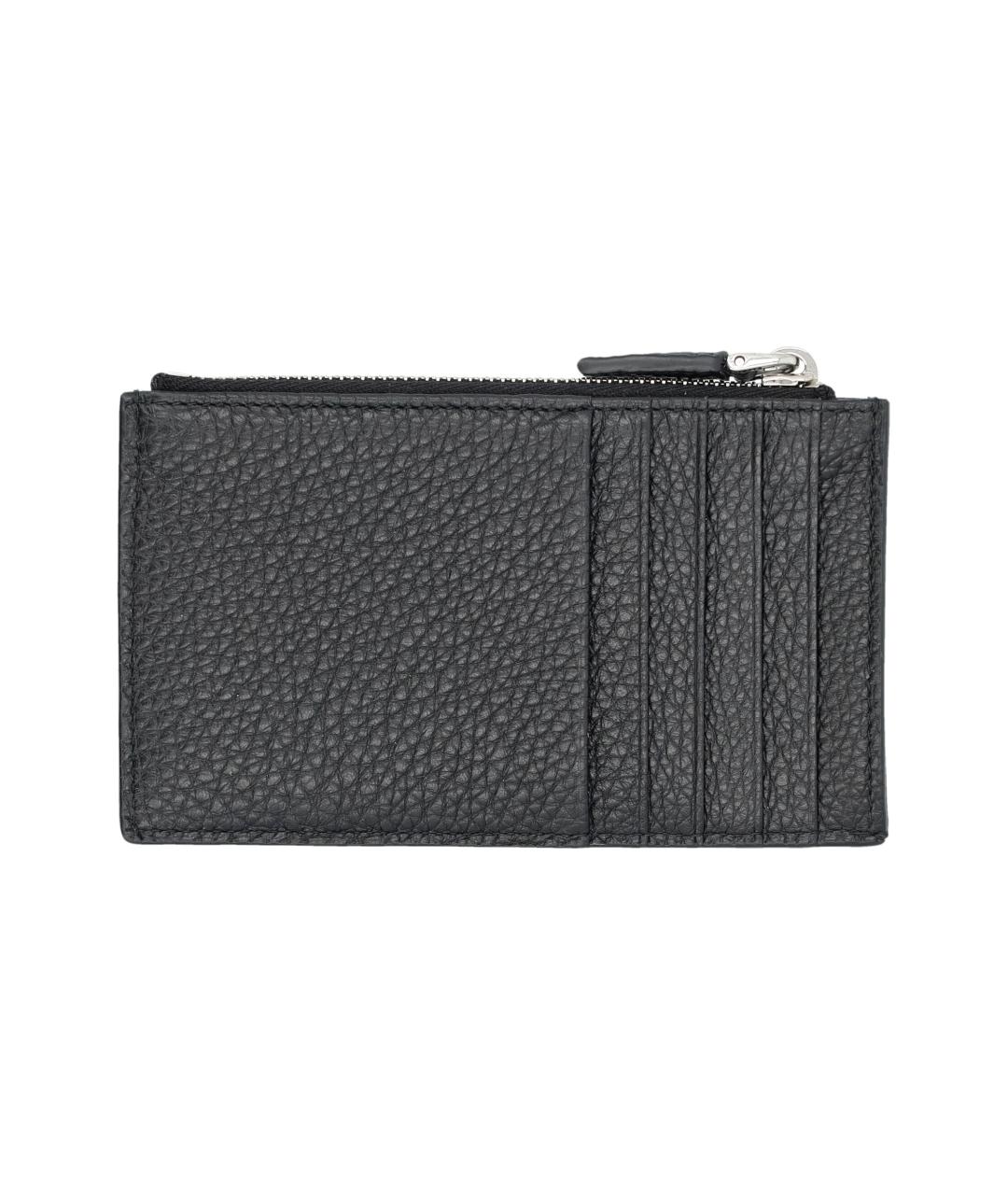 PRADA Черный кожаный кардхолдер, фото 2