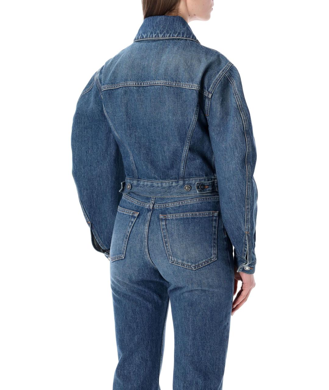 GIVENCHY Синяя хлопковая куртка, фото 2