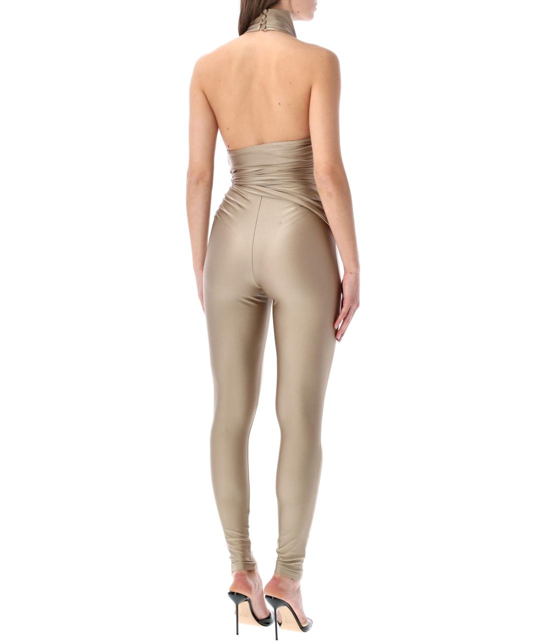 THE ANDAMANE Бежевый полиамидовый комбинезон, фото 2