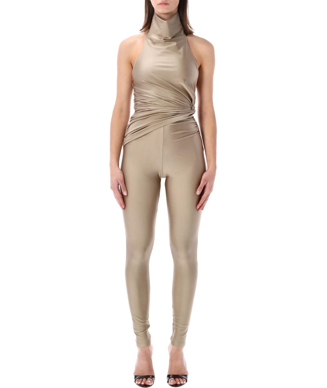 THE ANDAMANE Бежевый полиамидовый комбинезон, фото 1