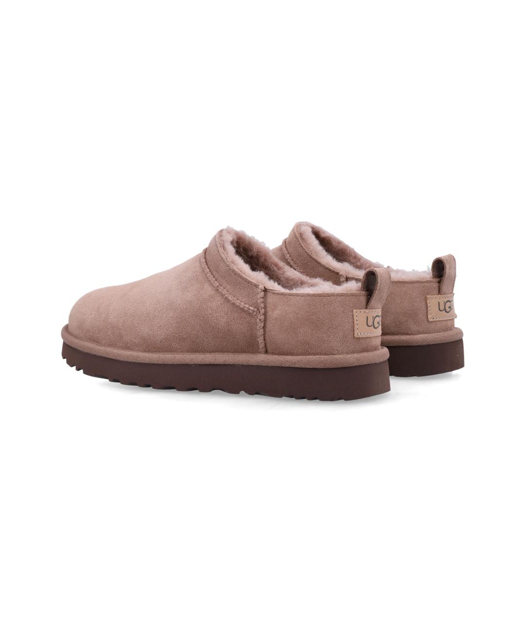 UGG AUSTRALIA Бежевые замшевые ботинки, фото 3