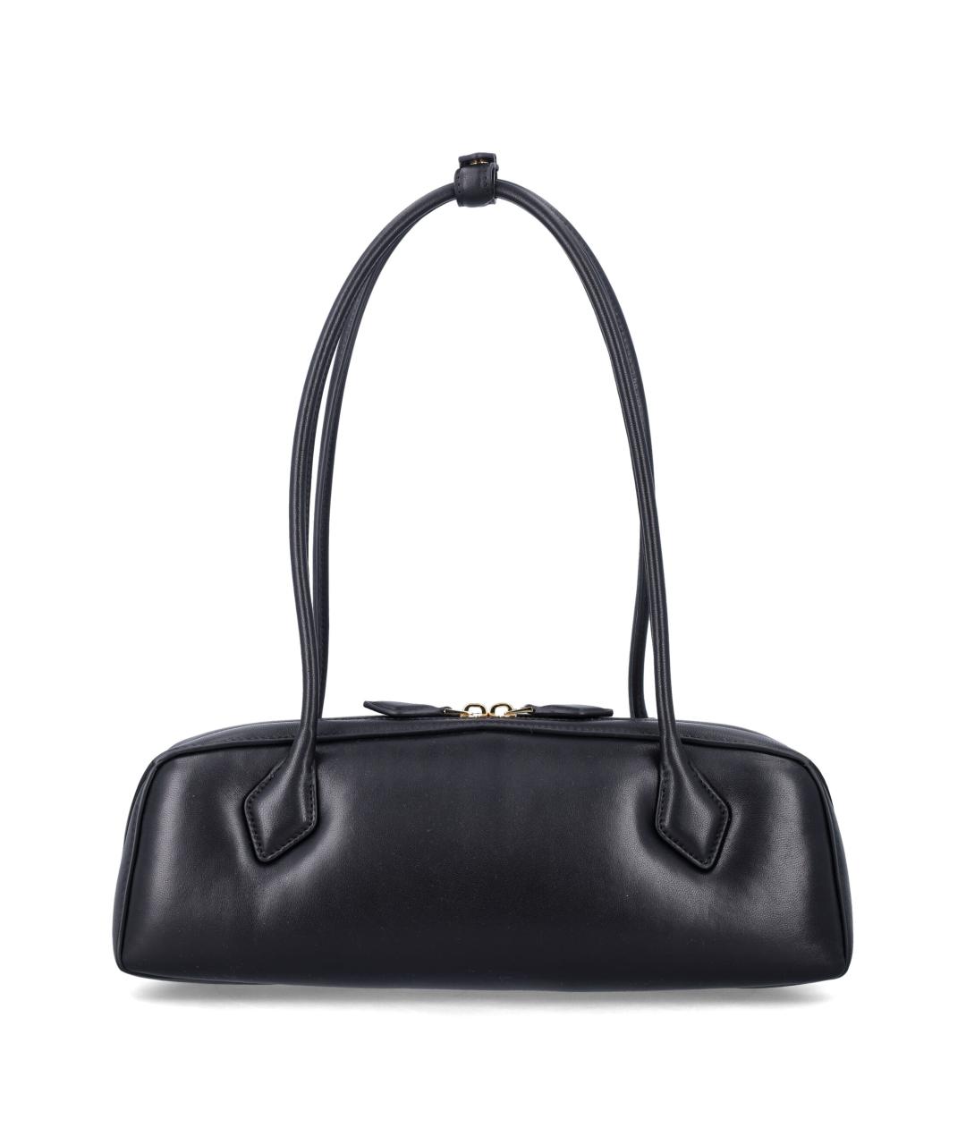 ALAIA Черная кожаная сумка через плечо, фото 3