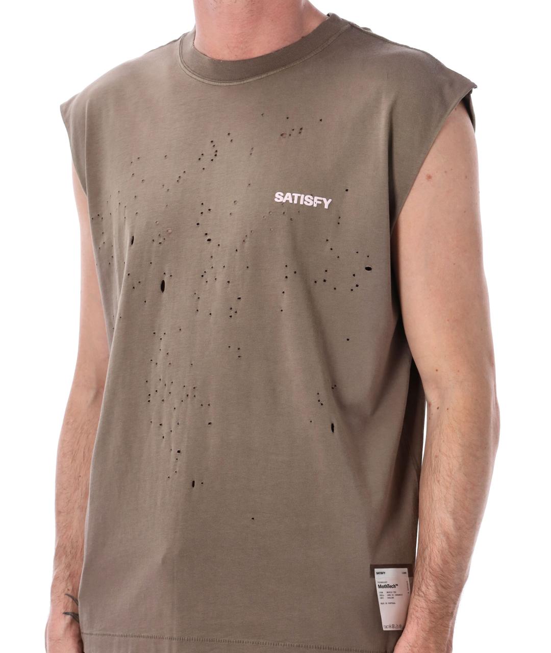 SATISFY Хлопковая майка, фото 3