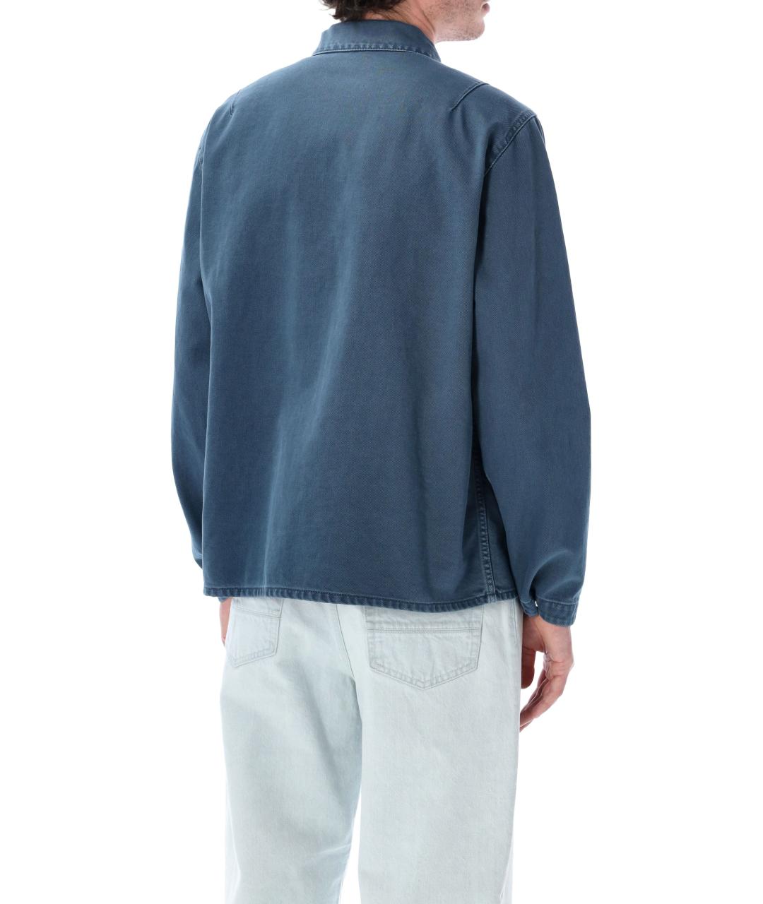 STONE ISLAND Синяя хлопковая куртка, фото 2