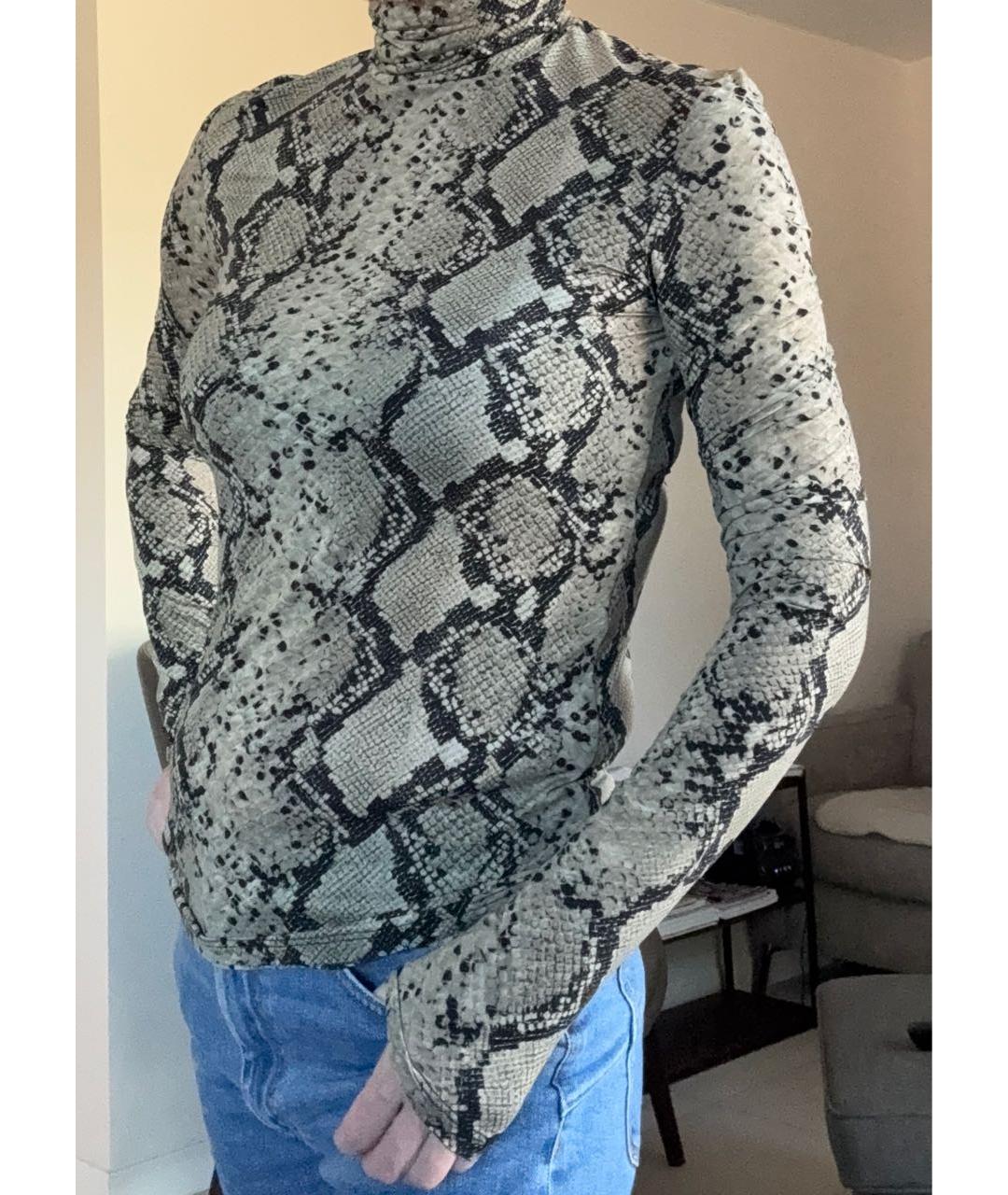 SPORTMAX Хаки синтетическая блузы, фото 4