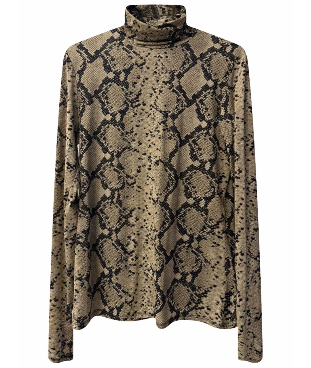 SPORTMAX Хаки синтетическая блузы, фото 1