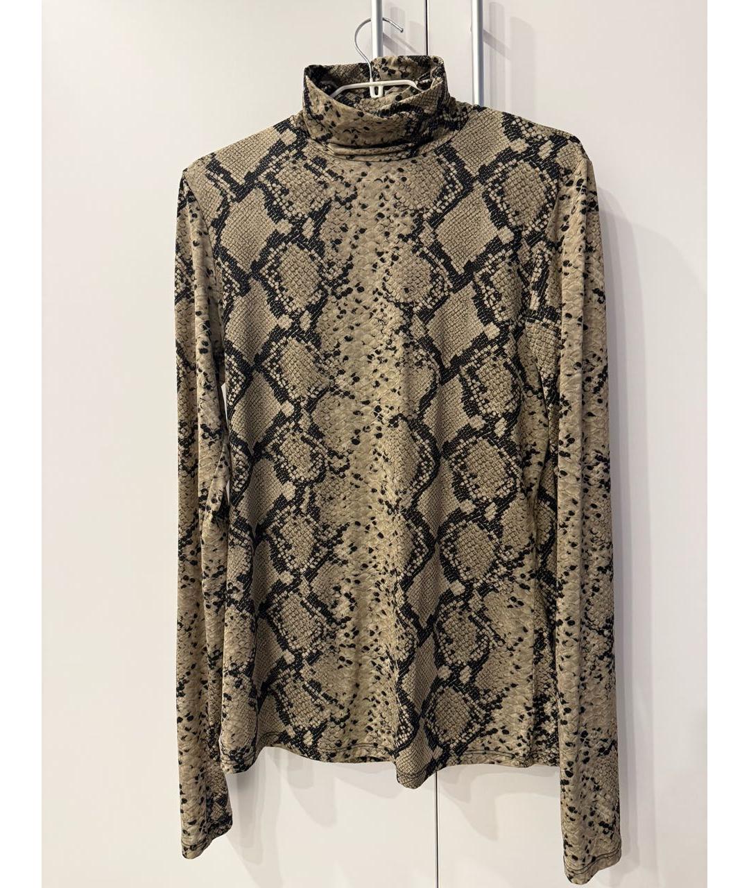 SPORTMAX Хаки синтетическая блузы, фото 5