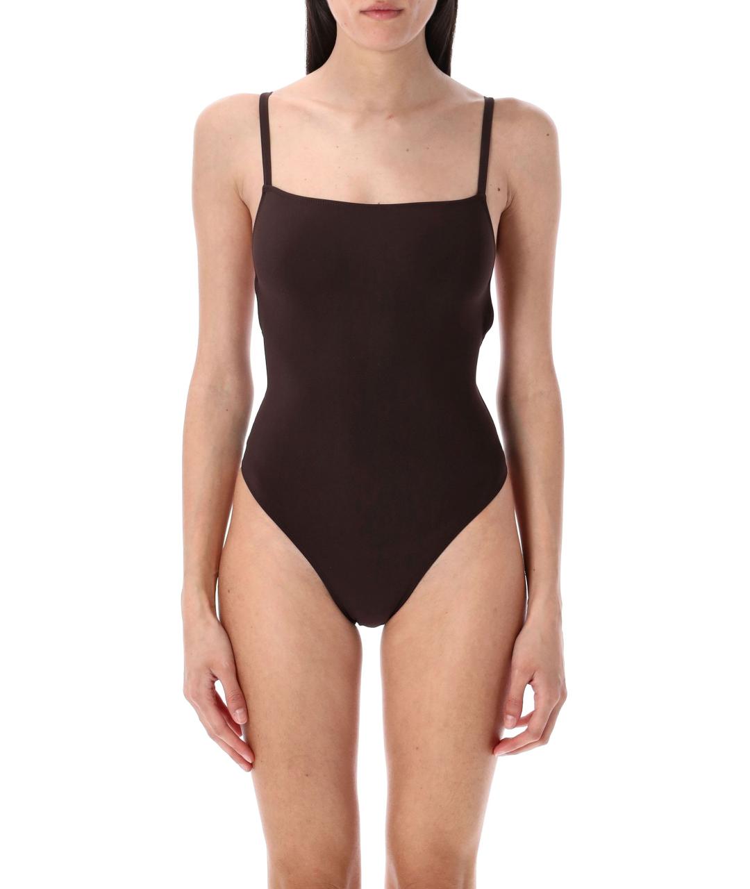 LIDO Коричневый полиамидовый купальник, фото 1