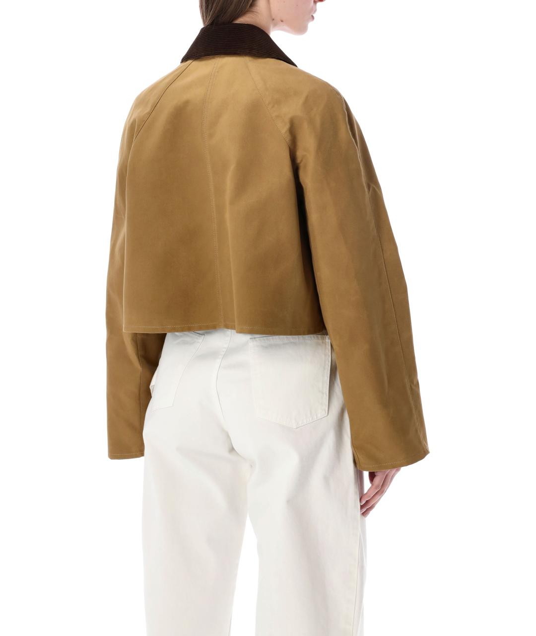 J.W.ANDERSON Коричневая хлопковая куртка, фото 2