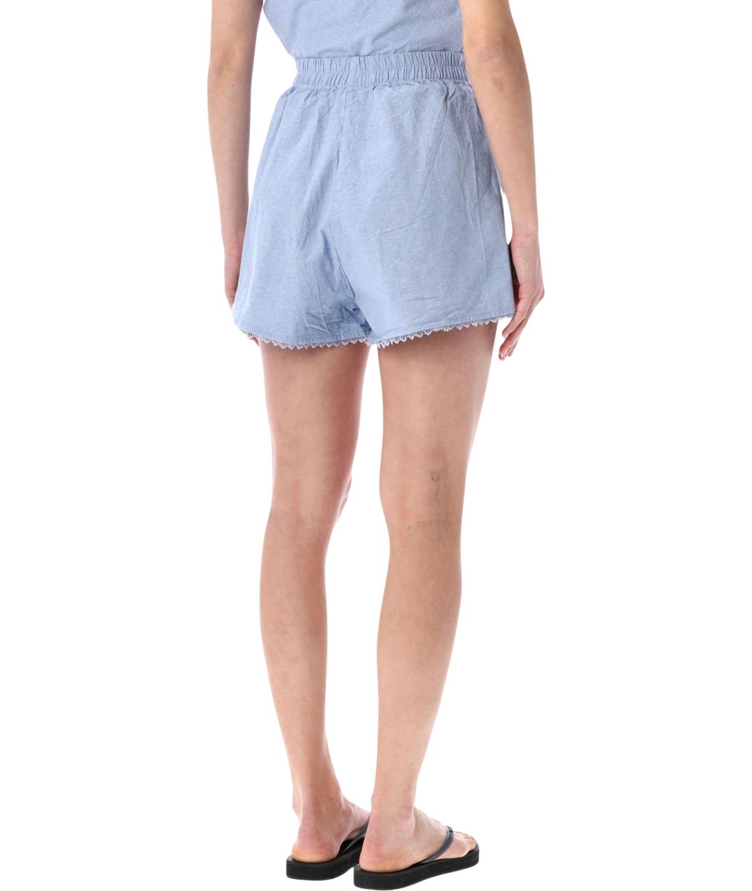 American vintage Голубые хлопковые шорты, фото 2