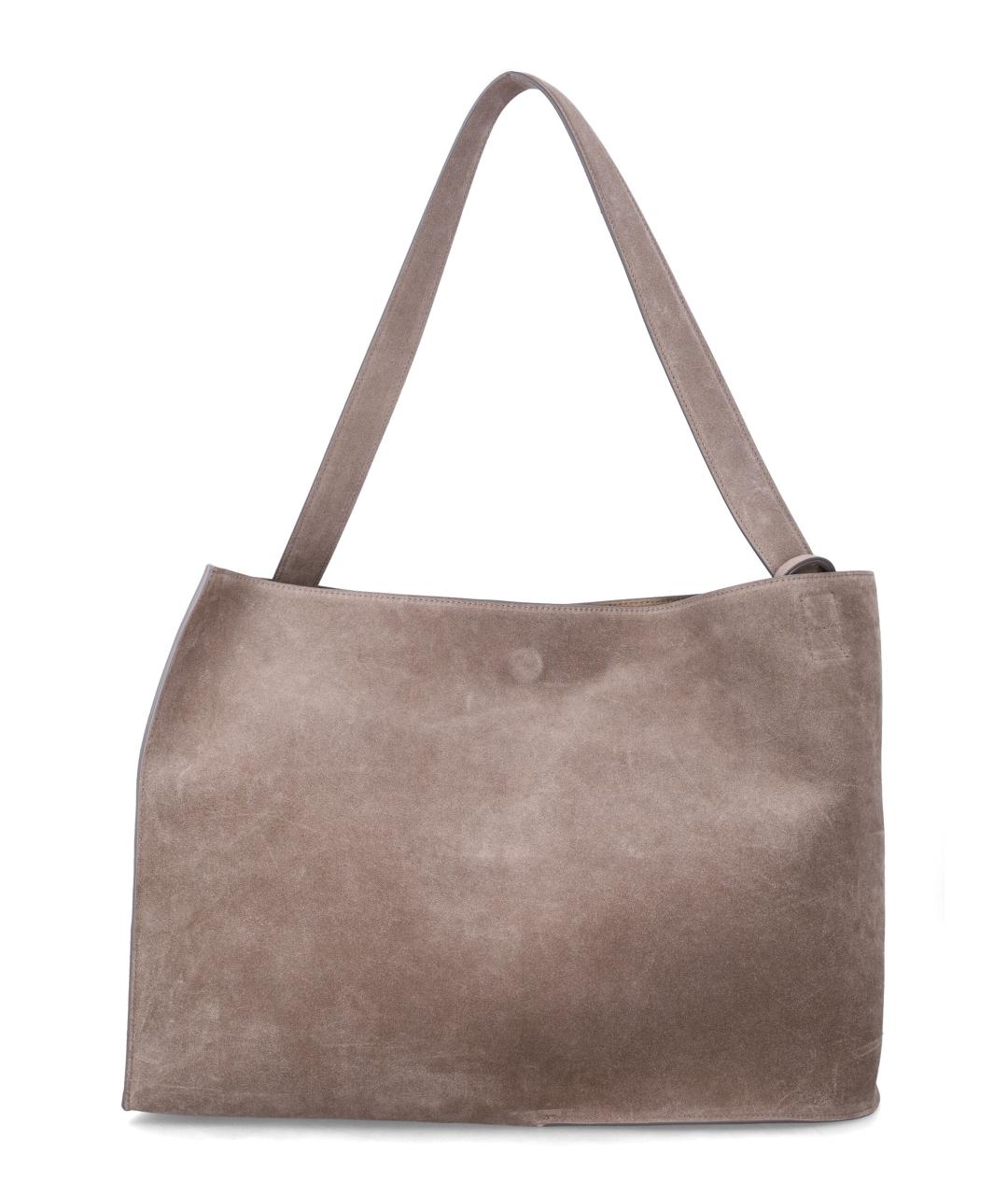 STUDIO NICHOLSON Замшевая сумка тоут, фото 3