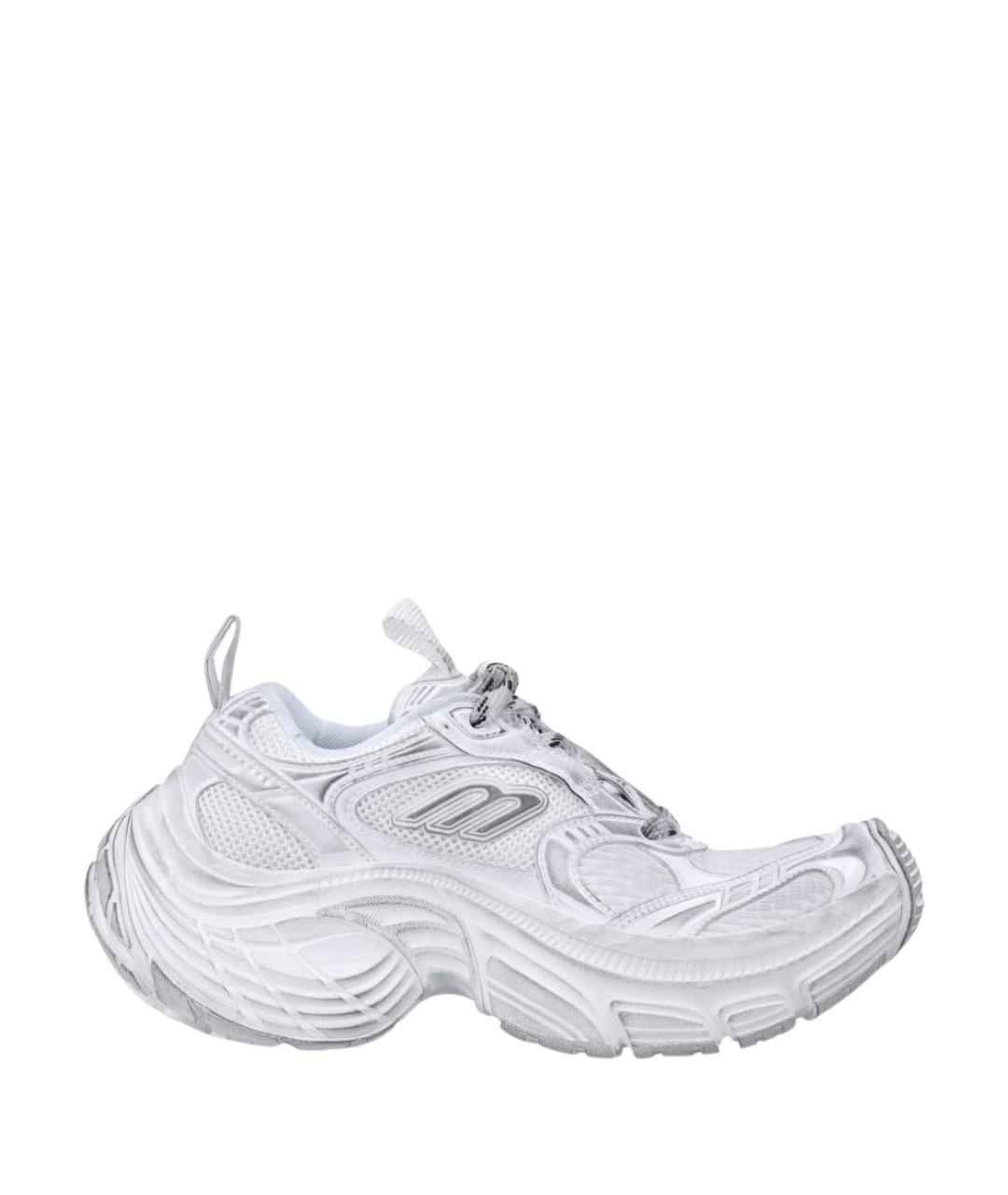 BALENCIAGA Белые синтетические кроссовки, фото 1