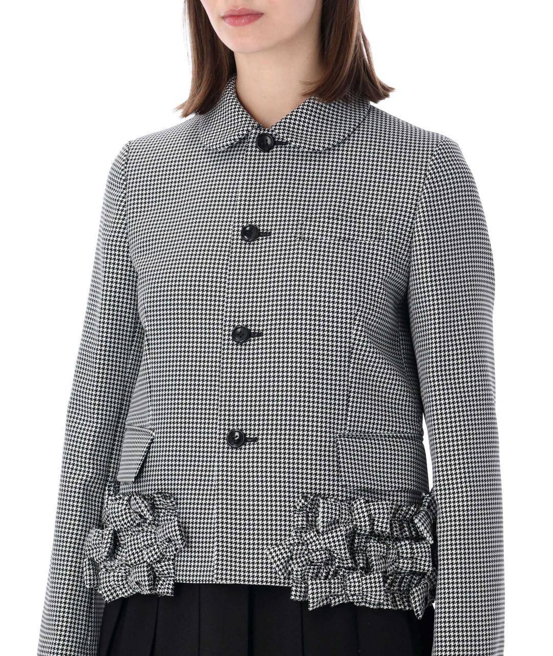 COMME DES GARÇONS Мульти полиэстеровый жакет/пиджак, фото 3