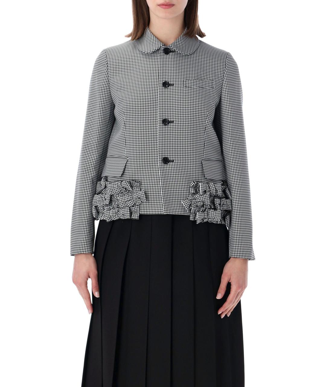 COMME DES GARÇONS Мульти полиэстеровый жакет/пиджак, фото 1