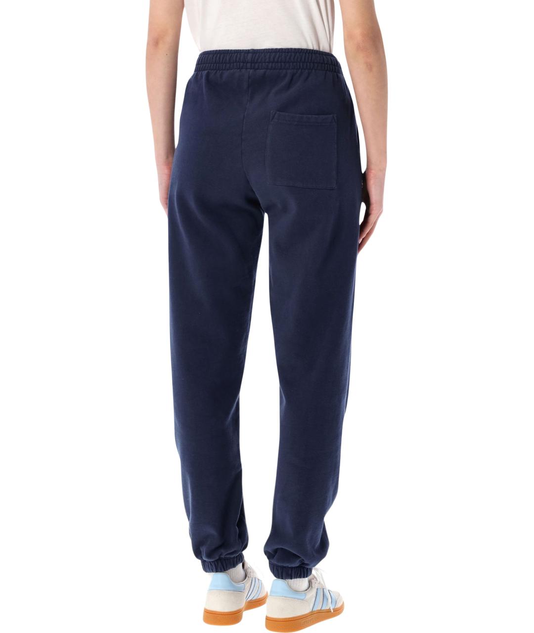 SPORTY AND RICH Синие хлопковые спортивные брюки и шорты, фото 2