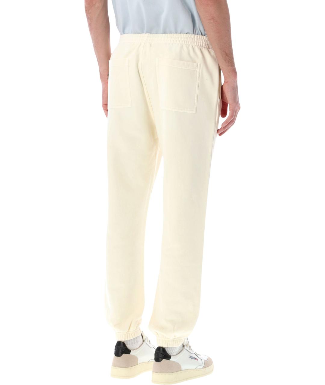 REPRESENT Белые хлопковые повседневные брюки, фото 2