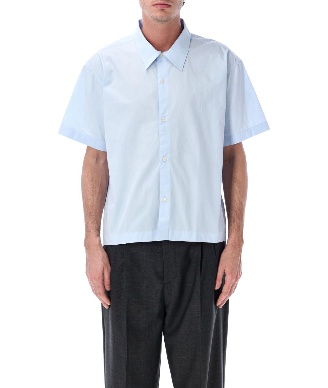 MFPEN Голубая хлопковая классическая рубашка, фото 1