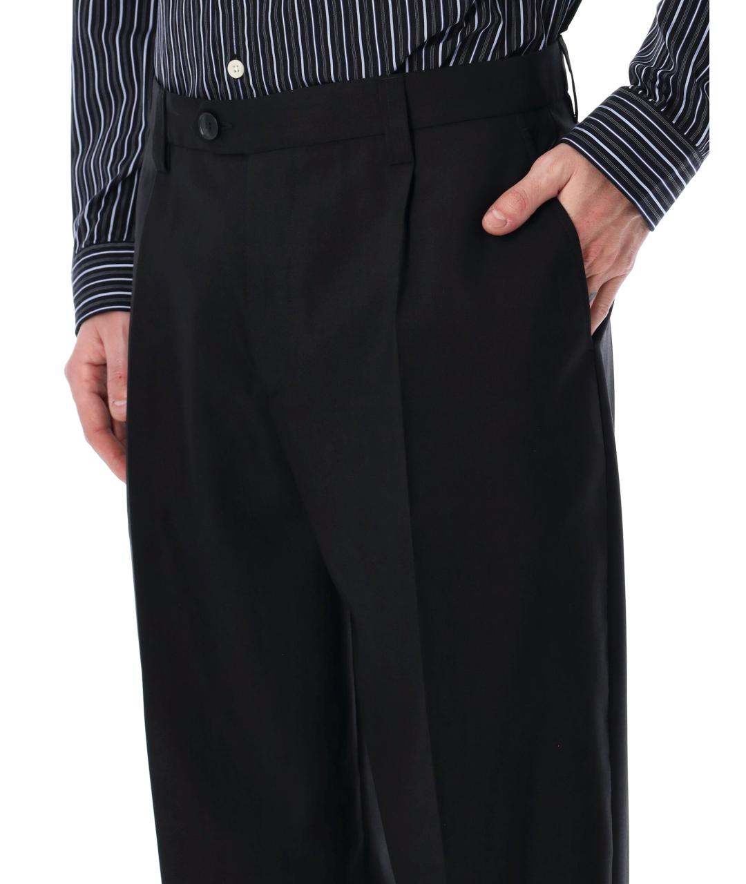 MFPEN Черные шерстяные повседневные брюки, фото 3