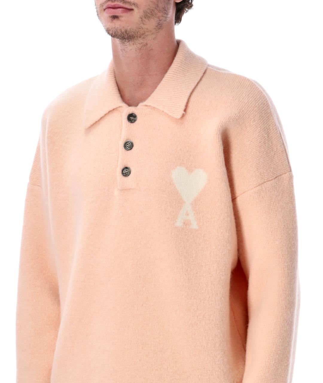 Ami Paris Розовый джемпер / свитер, фото 3