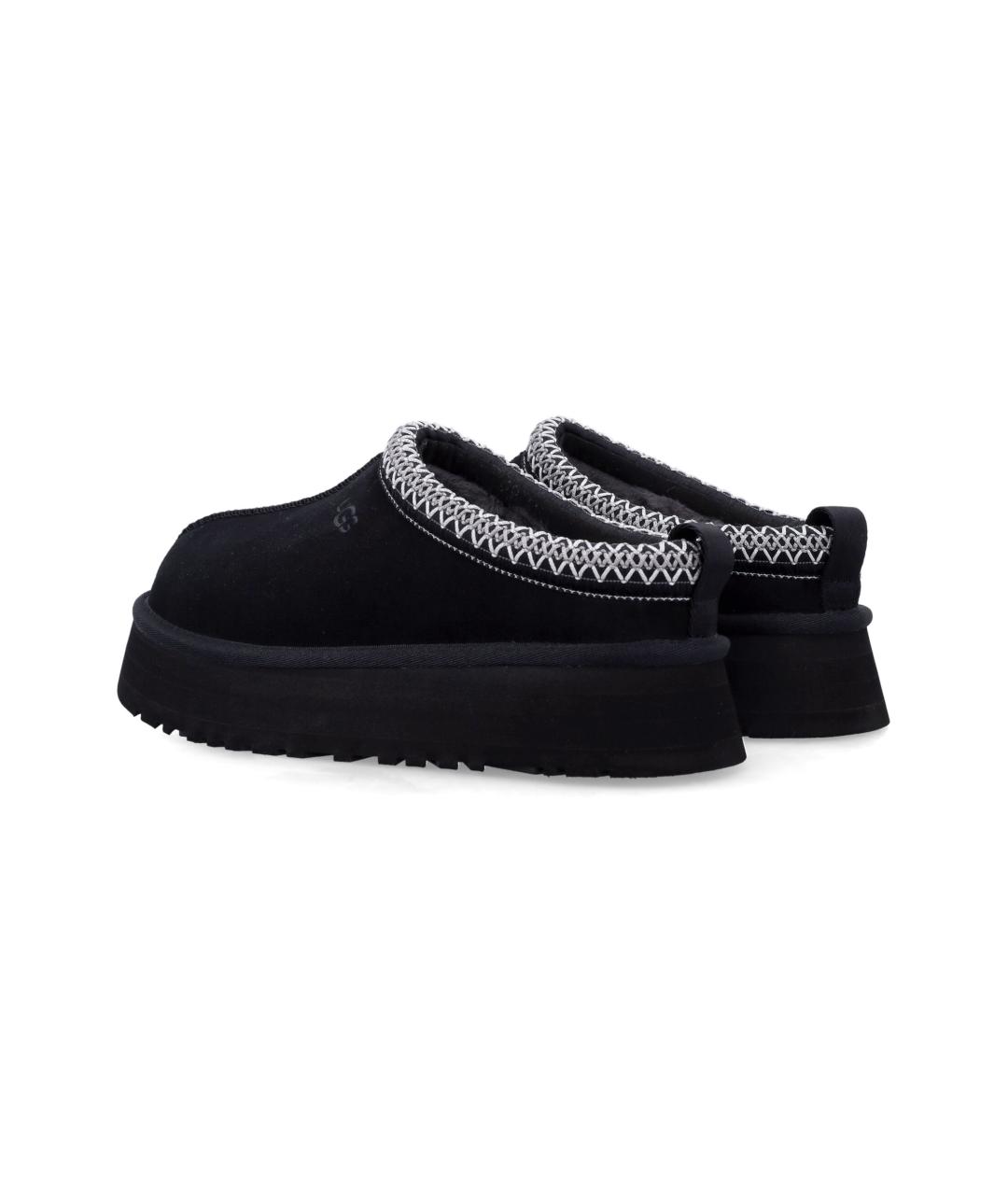 UGG AUSTRALIA Черные замшевые ботинки, фото 4